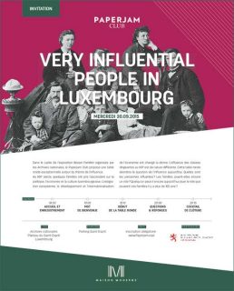 Diskussionsrunde - Very influential people in Luxembourg