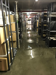 Bilan de l’inondation survenue aux ANLux le 25 juillet 2019