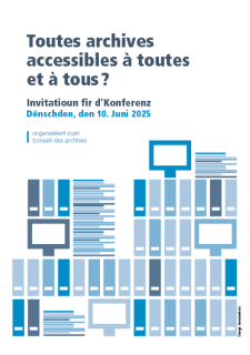 Conférence « Toutes archives accessibles à toutes et à tous ? » du Conseil des archives