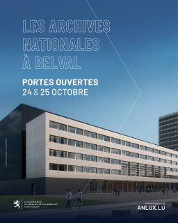 Tage der offenen Tür beim Nationalarchiv in Belval